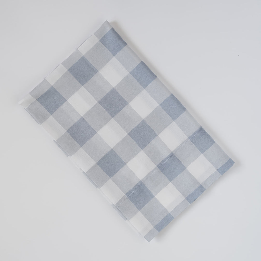 Mom's Pillow Cover in Blue Buffalo Check