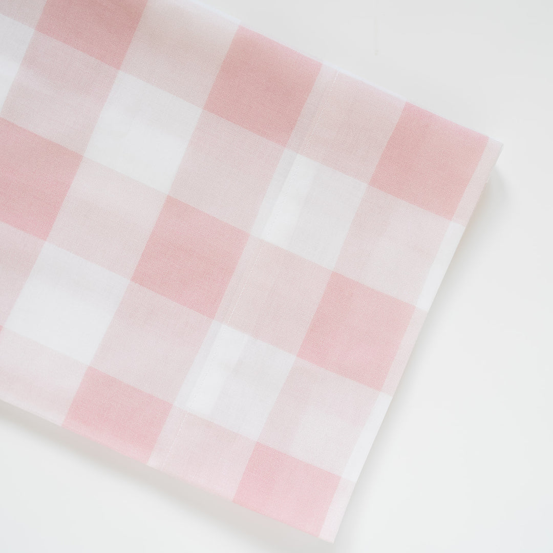 Mom's Pillow Cover in Pink Buffalo Check