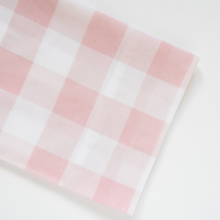 Mom's Pillow Cover in Pink Buffalo Check