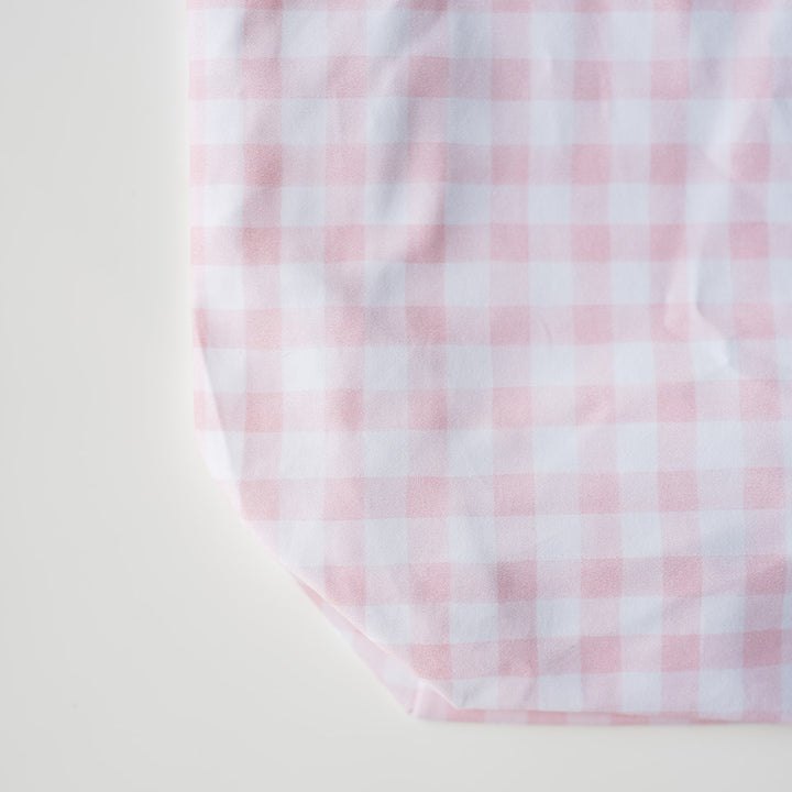 Little Pink Check Heirloom Santa Sack