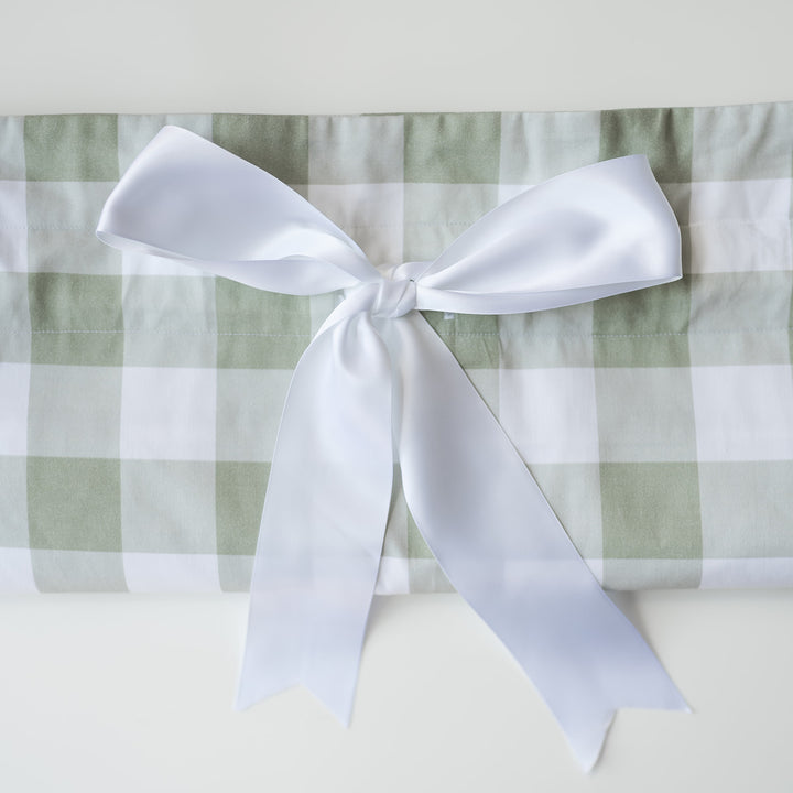 Green Buffalo Check Heirloom Santa Sack