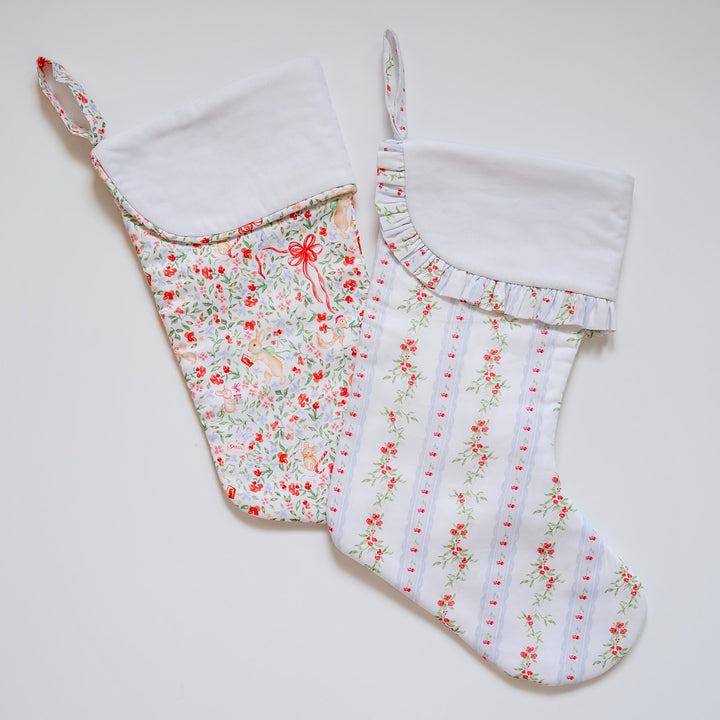 Brittingham Stitching Co. Hand Embroidered Stocking