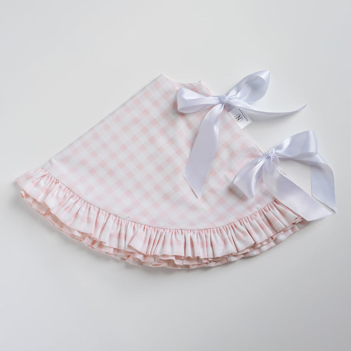 Little Pink Check Petite Tree Skirt