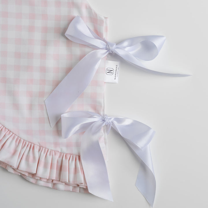 Little Pink Check Petite Tree Skirt