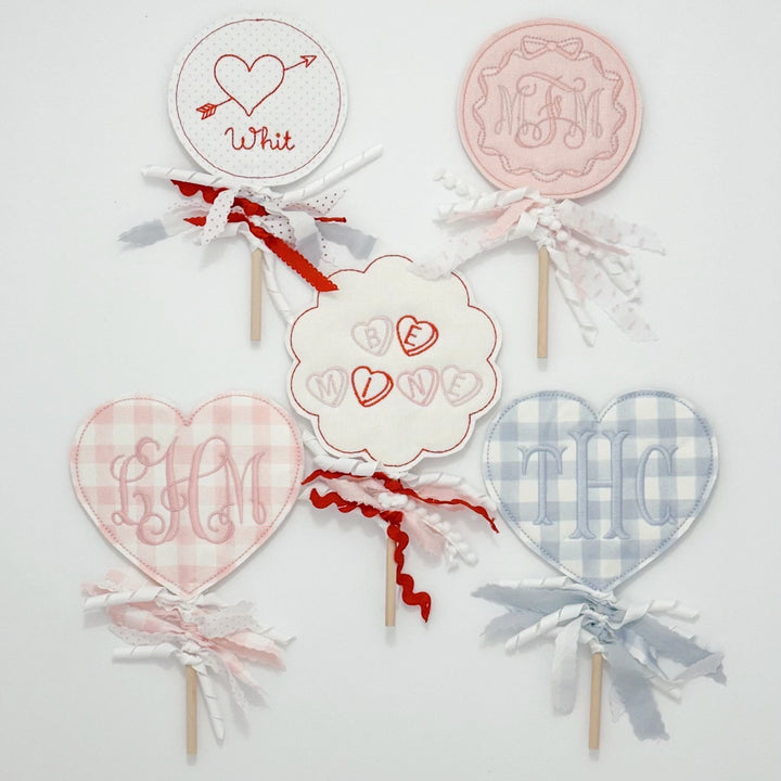 Personalized Heart Topper