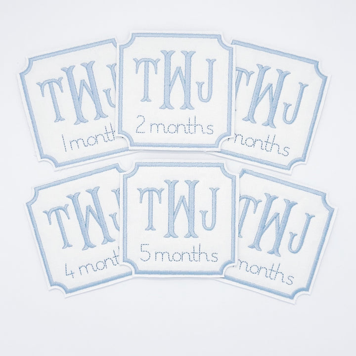 Heirloom Monthly Markers Half Set 1 (months 1-6)