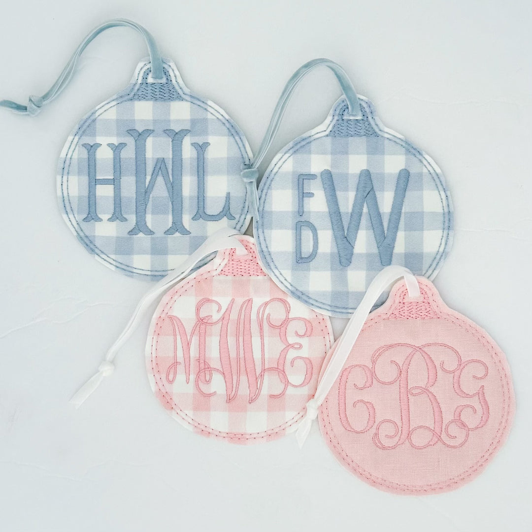 Monogram Christmas Ornament