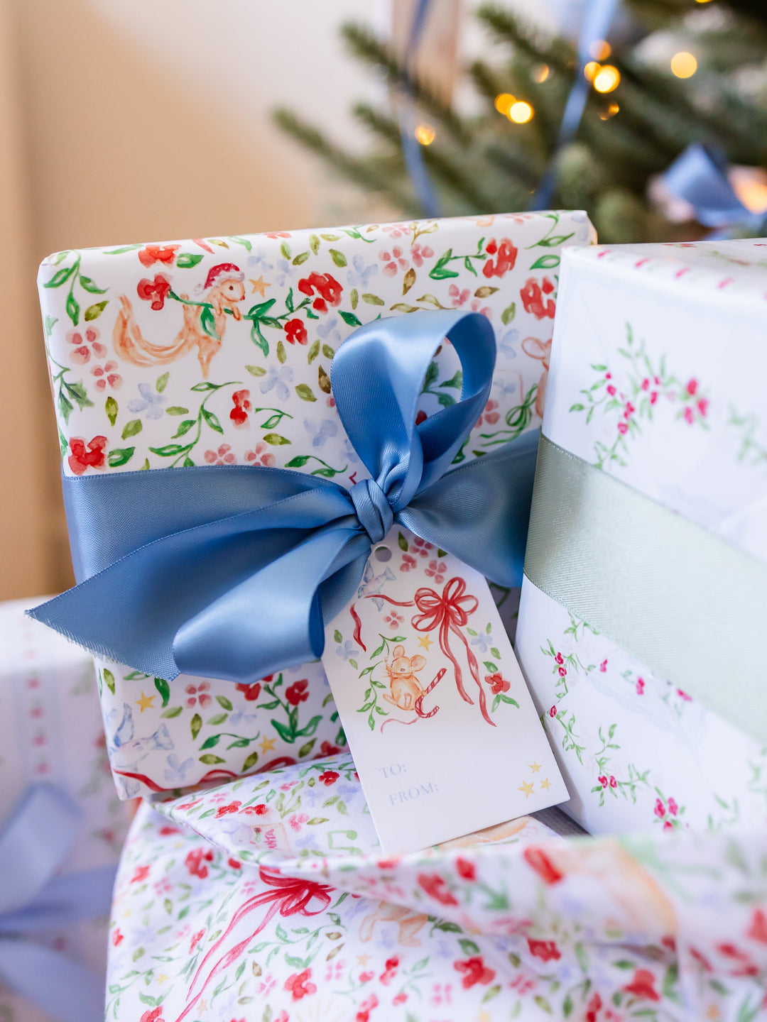 Woodland Christmas Gift Tags