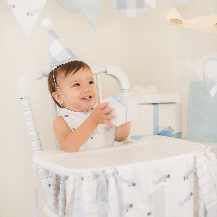 Flying Airplane Petite First Birthday Set