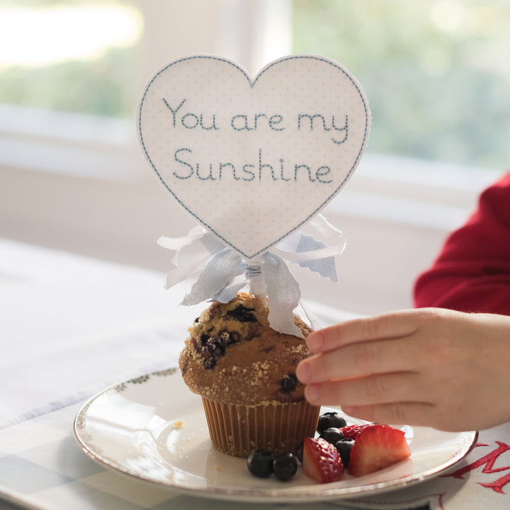 “You are my Sunshine” Heart Topper