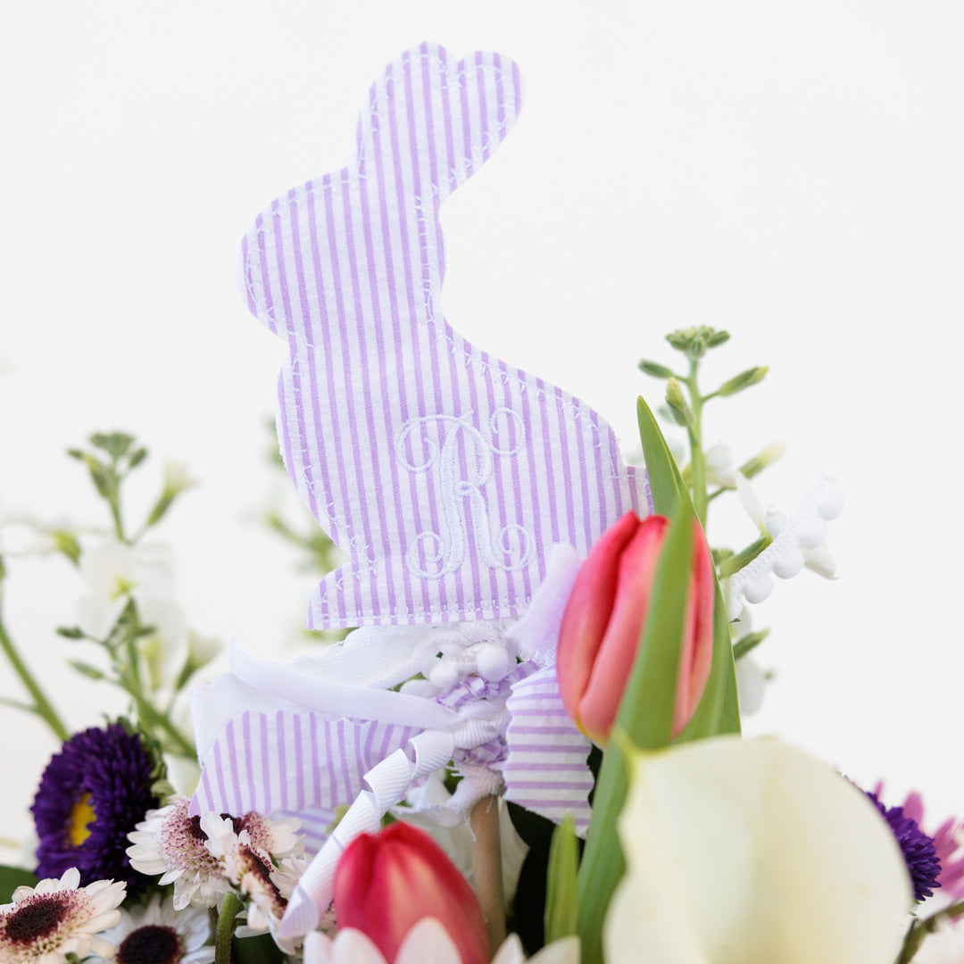 Personalized Bunny Topper