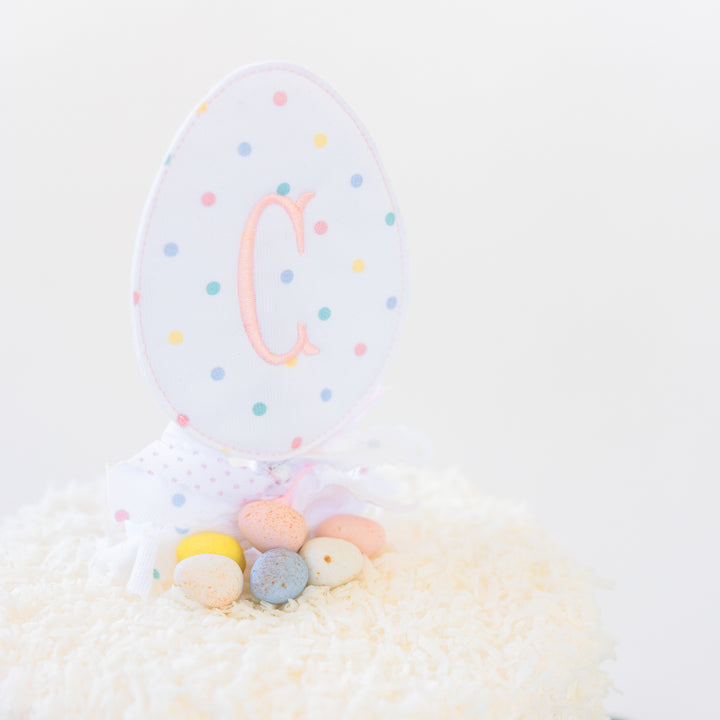 Personalized Easter Egg Topper