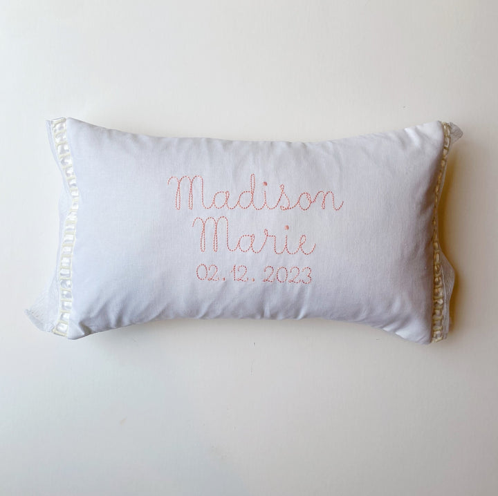 Heirloom Newborn Pillow